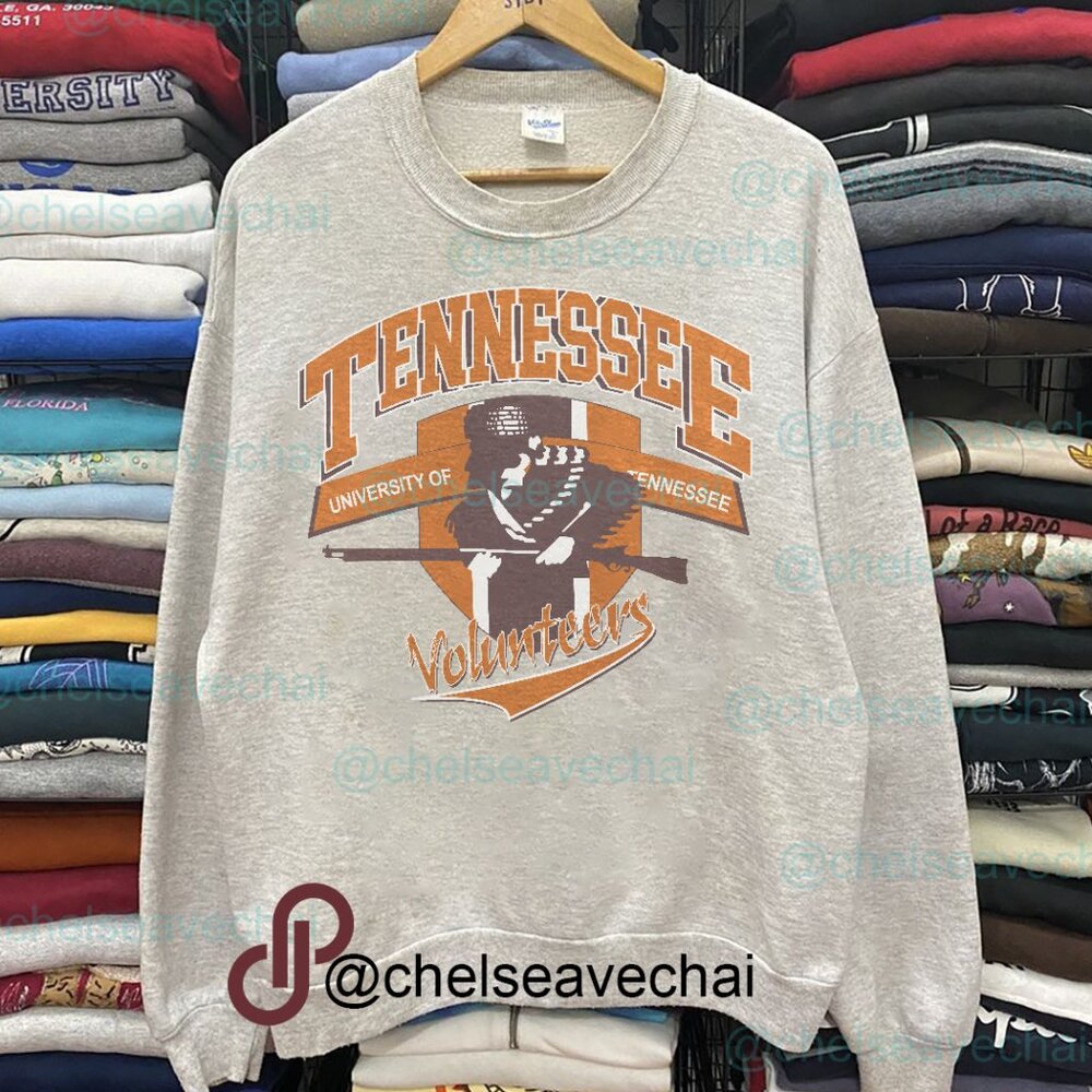 Vintage 90s University of Tennessee Volunteers Football Sweatshirt, Vols Shirt
